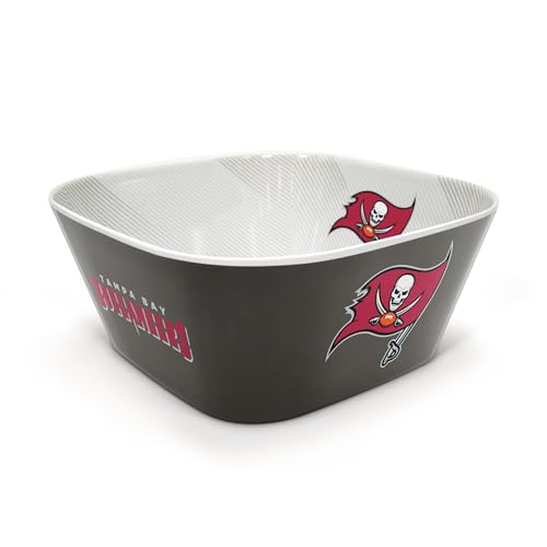Image of YouTheFan NFL Tampa Bay Buccaneers Large Party Bowl