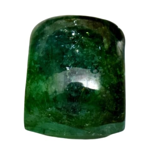 Émeraude naturelle en cabochon cadeau idéal pour fabriquer un bijou unique