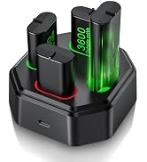 Amazon.com: 4x3600mWh Rechargeable Battery Pack for Xbox Series