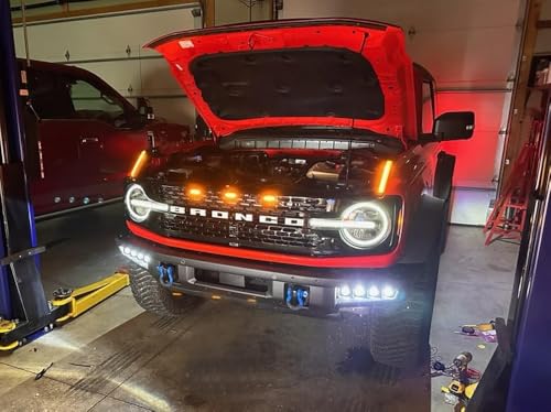 Kit LED para Luz Diurna Ford Bronco 2021+ Blanco/Ámbar miniatura 4