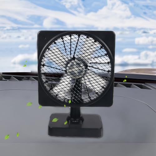 Ventilateur de voiture rotatif 360 accessoire auto rafraîchissant - 2