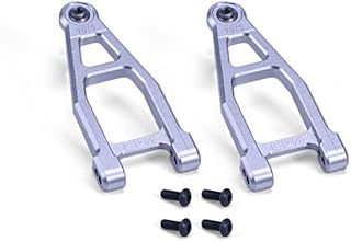 Aluminium 7075 Front Upper Suspension Arms for Tamiya 1:10 R/C 58719 BBX BB-01 Upgrade Parts - Silver
