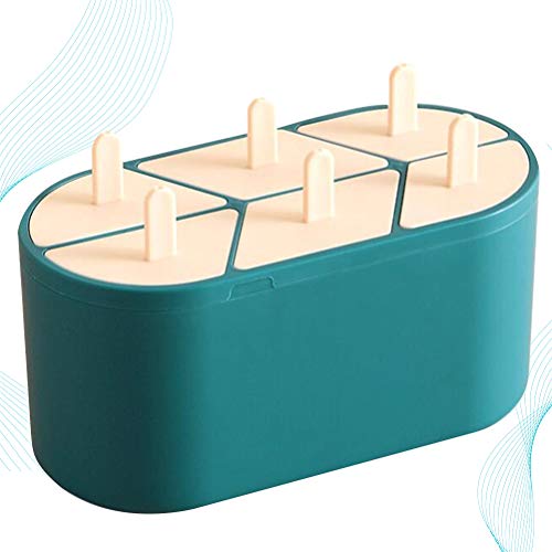 Doitol Molde de cubo de gelo para coquetéis de uísque, treliça de gelo, molde durável de picolé para