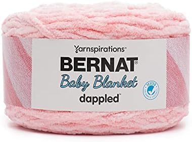 BERNAT Baby Blanket Dappled, Ever After Pink, 300g
