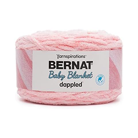 BERNAT Baby Blanket Dappled, Ever After Pink, 300g Cover