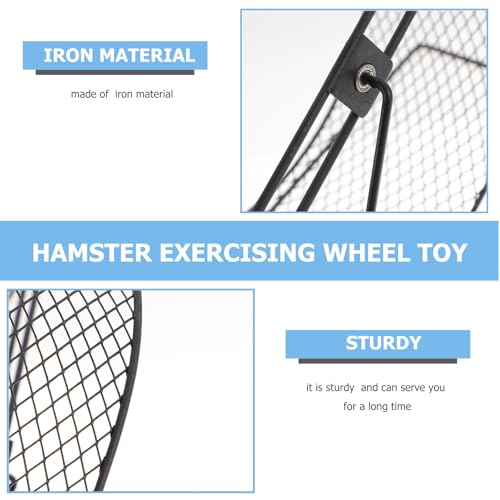 Roue de course pour écureuil et hamster évitant les bruits de cage - 4