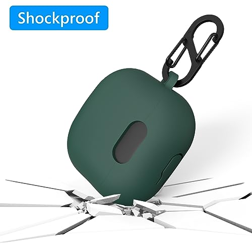 Geekria Silicone Case Cover Compatible with Soundcore by Anker Liberty 4 NC Wireless Earbuds - Image 2