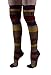 Doctor Who Tom Baker Fourth Doctor Over The Knee High Socks (Size 4-10)