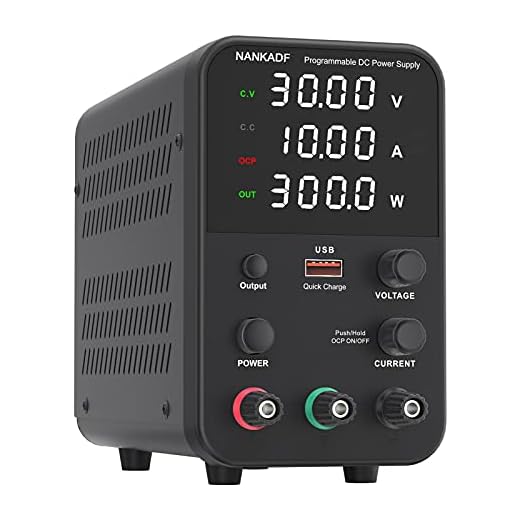 Adjustable DC Power Supply for Lab Use