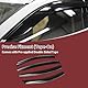 HEROFFIX 1 Set Fensterabweiser für Chevy für Chevrolet Cruze 2015-2019 Seitliche Fensterwindabweiser Schwarz