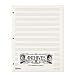Archives Looseleaf Manuscript Paper , 12 Stave, 50 Pages