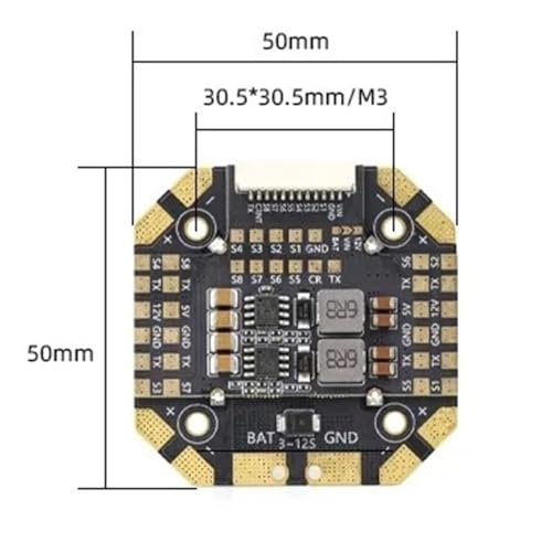 Tableau de distribution S 90A 12S ESC carte de connexion pour drone RC
