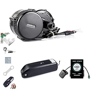 Bafang BBS01B Ombouwset voor een e-bike, middenmotor, 36V 250W/350W/500W, Optional Frame Battery 7,8/10/15,6/21/22,5Ah…