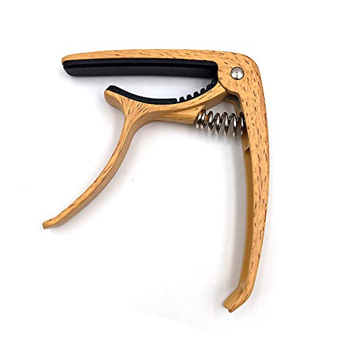 JTRHD Guitare Capo Guitare Accessoires Similibois Guitar Capo for Guitares Folk et électriques pour Une Transposition… - Les Beatles, Paul McCartney, John Lennon, RIngo Starr, George Harrison JTRHD Guitare Capo Guitare Accessoires Similibois Guitar Capo for Guitares Folk et électriques pour Une Transposition…