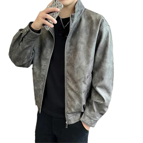 Chaqueta cortavientos de entretiempo con acabados impermeables retro