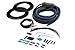 Scosche EFX Rogue RPAK8PS16 True 8 GA OFC High Current Amp Wiring Kit - 16' Marine/Powersports Amplifier and Subwoofer Installation Kit Oxygen Free Copper Cables, Remote Wire and in-Line Fuse Holder