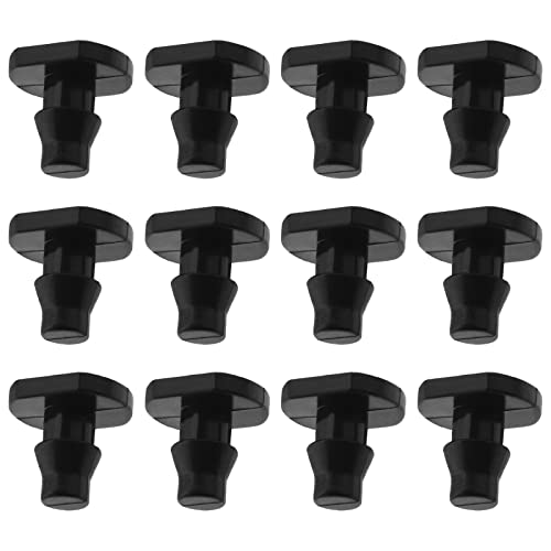 Create idea 100 Piezas 1/4 Pulgada Tapones de Extremo de Riego por Goteo Conector de Enchufe de Tope de Extremo de Manguera de Jardín para Riego de Jardín Conexión de Tubería de PE Invernadero Cama