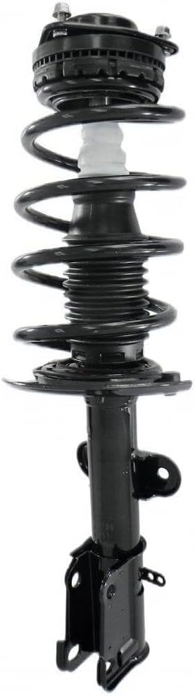 One Pair front Complete Struts Coil Spring Assembly for 2011 2012 2013 2014 2015 2016 2017 2018 2019 Grand Caravan 2011 2012 2013 2015 2016 Town and Country, black