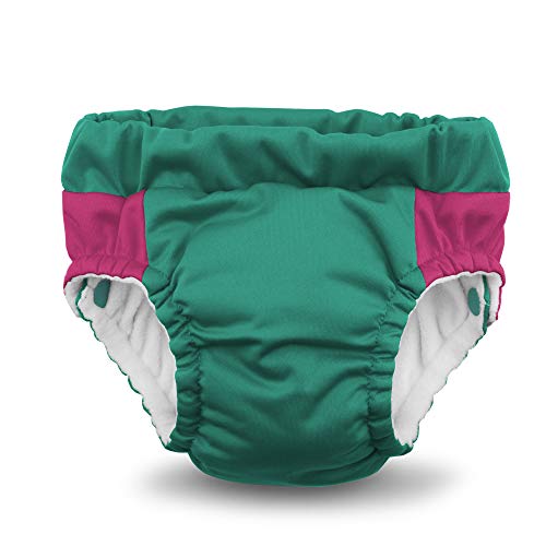 Image of Kanga Care Lil Learnerz Reusable Toilet Training Pants (XSmall - tokiTreats & Peacock)