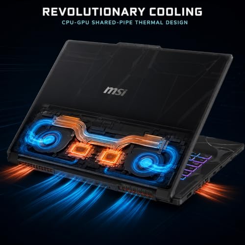 Image of Customized 15.6 inch FHD 144Hz Gaming Laptop, Made with MSI Cyborg 15 Intel Core 5 210H, Geforce RTX 5060, Up to 64GB DDR5 RAM, Up to 4TB SSD, RGB Backlit, Wi-Fi 6E, Translucent Black, Win 11