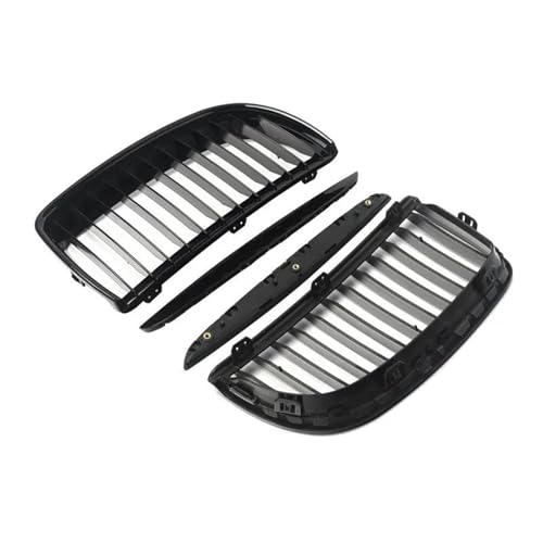 Grilles de radiateur noir brillant pour remplacer la calandre avant usée de BMW E90 E91