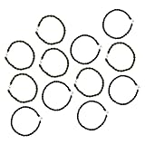 OHPHCALL 伸縮性のあるブーツバンド レギンススト セット 12個入り ブラウジングロープ アウトドア レッグスト ブーツ用品 サイクリング用