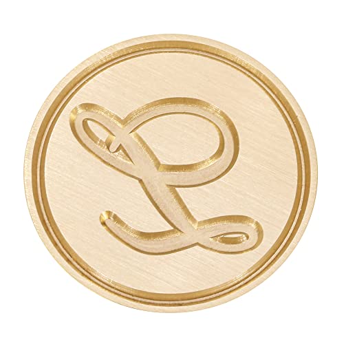 Letter L Wax Seal Stamp, Yoption Vintage Retro Brass Head Wooden Handle Alphabet Letter L Classic Sealing Wax Seal Stamp (L) #TOP2