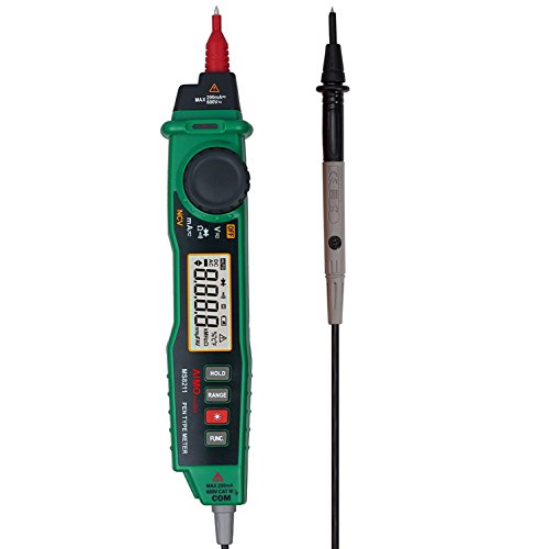 Mastech MS8211 Pen-type Digital LCD Multimeter with NCV and Carrying Bag