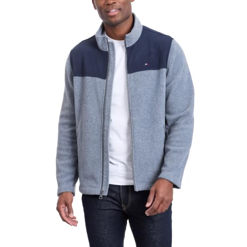 Image of Tommy Hilfiger Men's Classic Zip Front Polar Fleece Jacket