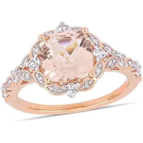 4.00 CT Morganite Engagement Ring by BalajiGemsAndJewelry Cover