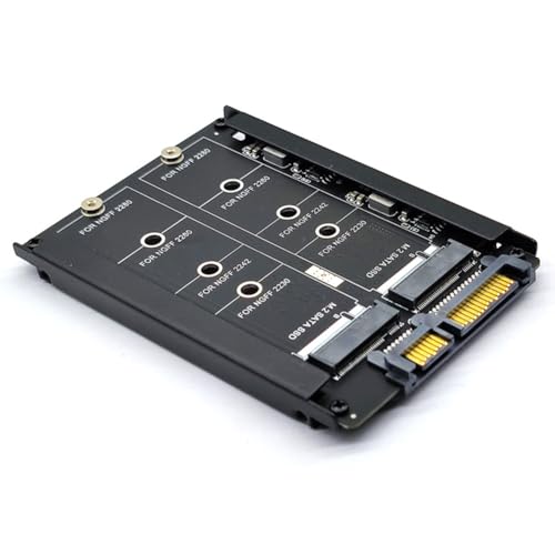 Muxcksa M.2���A�_�v�^�[�J�[�h�f���A���|�[�g M.2 NGFF SSD���C���^�[�t�F�[�X�R���o�[�^�[ 2230-2280 M2 SSD�T�C�Y�p