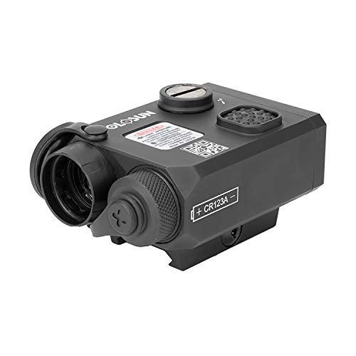 Image of Holosun Coaxial Red, IR, and Illuminator Laser Sight, QD Pick Rail Mount, IP67 Waterproof, Remote Switch Included (LS321R)