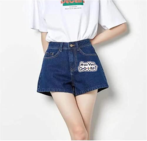 How You Doing Embroidered Patch For Children Embroidered Patches Iron On Sew On Appliques Letter Patch Embroidered Badges For Jackets Backpacks Jeans And Clothes Stickers #TOP5