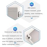 SSCYHT Akumulator 12V z BMS i wodoszczelną obudową zamienny akumulator litowo-jonowy do kamer bezpieczeństwa/oświetlenia LED/głośnika/monitorowania energii słonecznej,12v54000mah