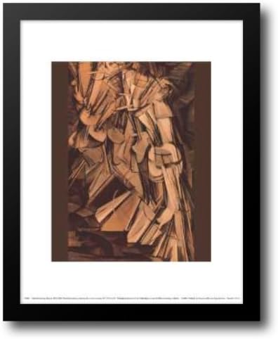 Nude Descending a Staircase #2 15x18 Framed Art Print by Duchamp, Marcel