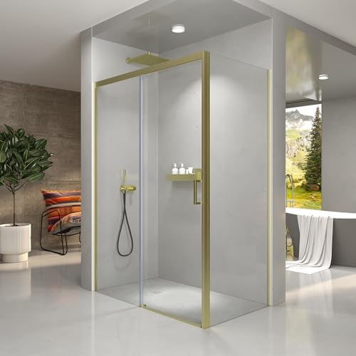 Mampara Ducha Fija 130 Marca VARO BATH