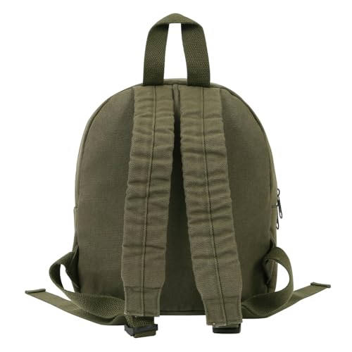 Phaoullzon PBK0003BR Girls Mini Backpack Purse For Boy Kids Teens Canvas Small Backpacks thumb #6