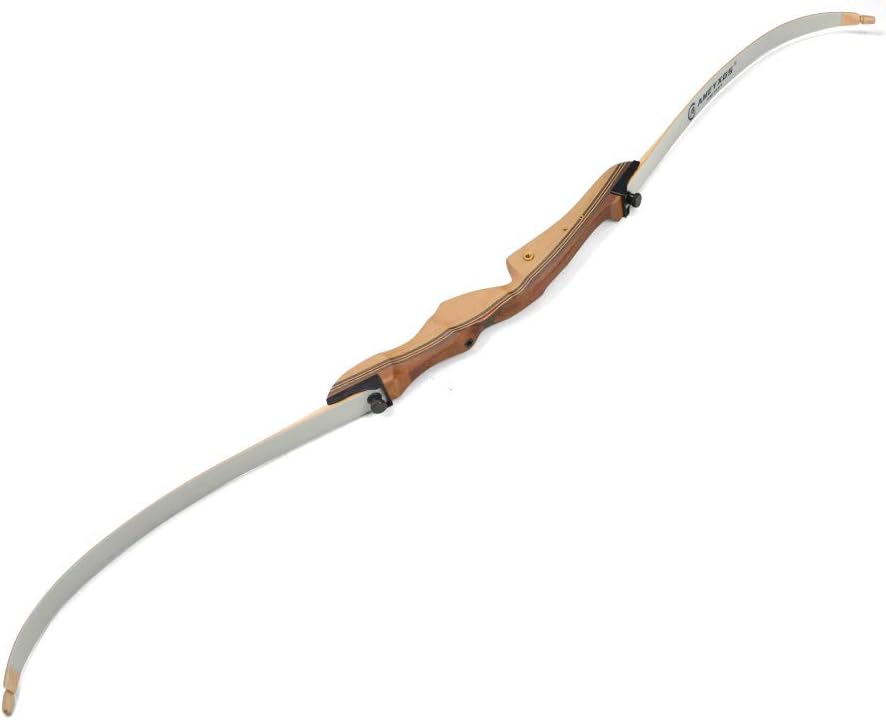 68" Takedown Recurve Bow and Arrow Set 16-38 Lbs Wood Riser Longbow Right Hand for Beginner Women Archery Hunting Target Practice