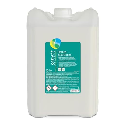 Flächendesinfektion für Arbeitsflächen und Geräten in Küche, Lebensmittelverarbeitung, Sanitärbereich