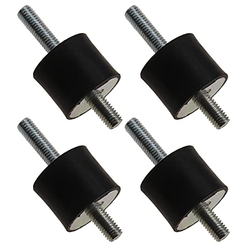 Plot en caoutchouc M8 double mâle ECSiNG pour stabiliser la pompe à eau dans votre garage - 2
