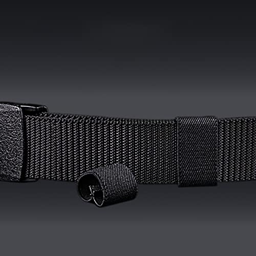 Daily Belts for Men with Exquisite Plastic Buckle - Adjustable Buckle Men Nylon Belt,Work Belt, Military Belt4