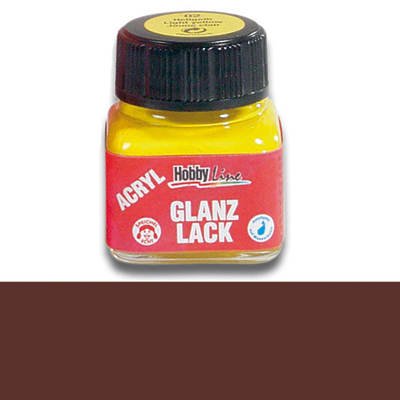 Preisvergleich Produktbild C.Kreul Hobby Line Acryl Glanzlack 20ml Dunkelbraun