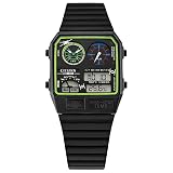 Citizen Orologio al quarzo ANI-Digi di Star Wars, nero, vestito