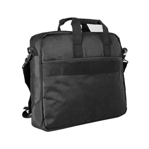 Image of Arctic Fox Rex Laptop Messenger Bag Carry Case 15.6 Inch for Women and Men (Black)