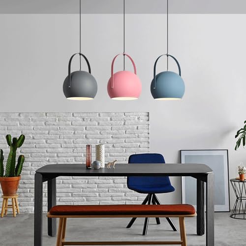 Suspension E27 en métal coulé style industriel design chic - 2