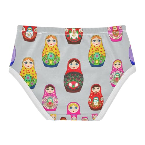 Colorful Russian Nesting Dolls Toddler Girls's Underwear 2T 202c11822