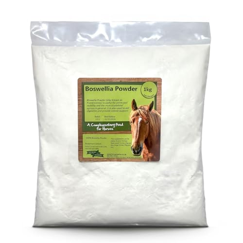Horse Herbs Boswellia Serrata Powder - Natural Pain Relief for Horses - Equine (1kg Bag)