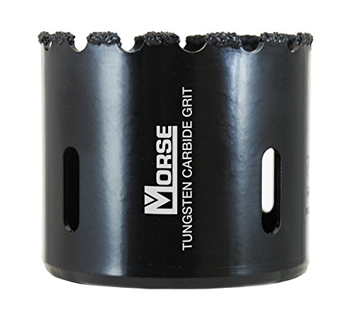 MK Morse MHSG50 3-1/8" Hole Saw, 1-15/16" Cutting Depth, Red