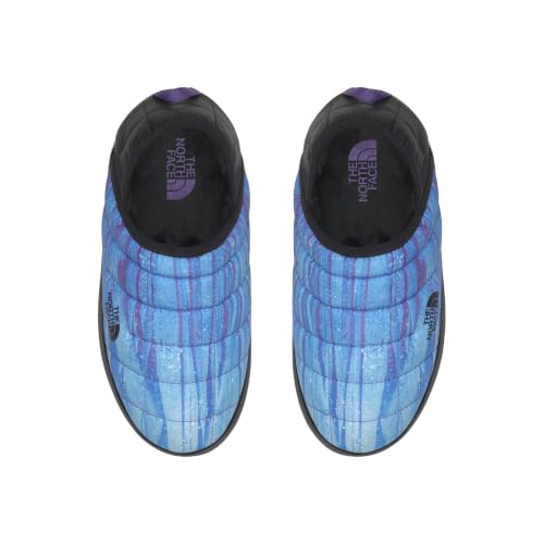 Image of The North Face Thermoball Trac Mule V Winter Shoe, Elev Stripe PRT /Blk, 8