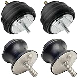 Rockplanet Front Engine & Rear Transmission Mount 4 Pcs Compatible with BMW 3 Series E36 E46 E85 E86 318i 318is 320i 323is 323Ci 325Ci 328i 330Ci 535i 735i M3 M5 Z3 Z4 Motor Mount Kit